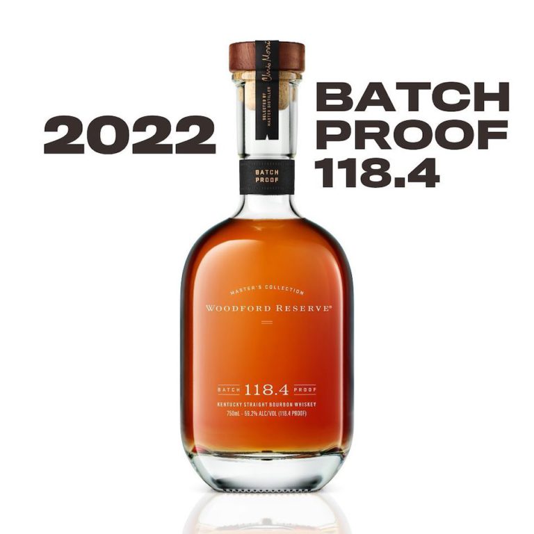 Woodford Reserve Batch Proof Series Bourbon Whiskey 2022 Release