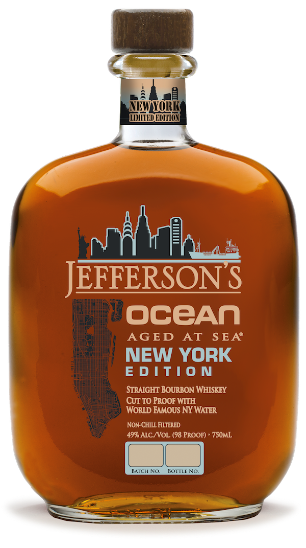 Jeffersons Ocean Aged at Sea New York Bourbon Whiskey