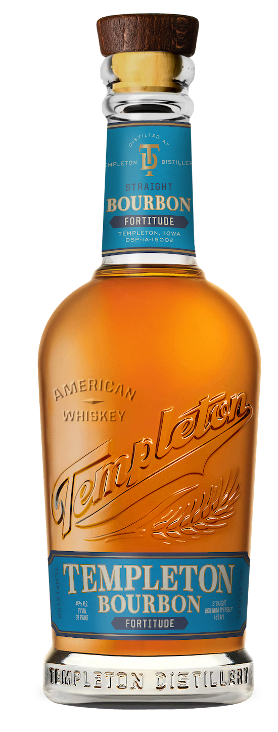 Templeton’s Inaugural Whiskey from their Iowa Distillery Fortitude Bourbon BourbonBlog