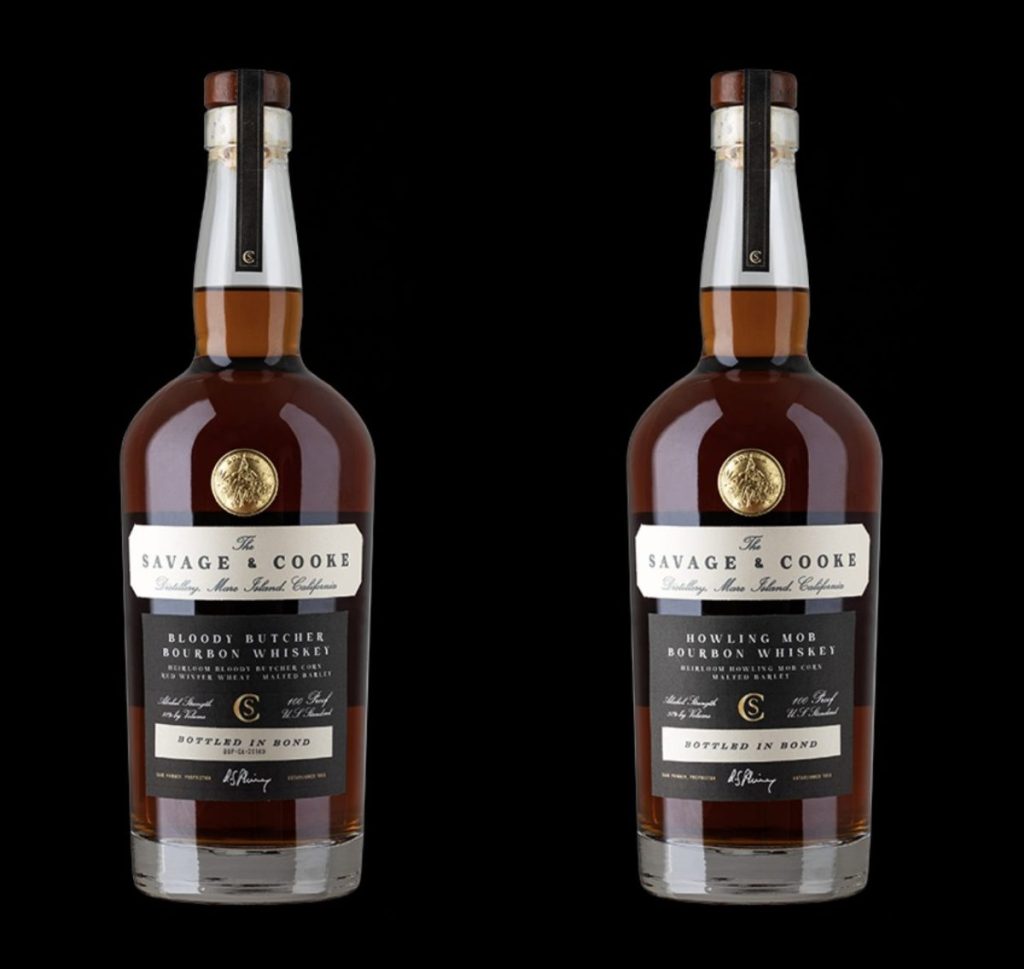 Savage and Cooke Bottled in Bond Bourbons