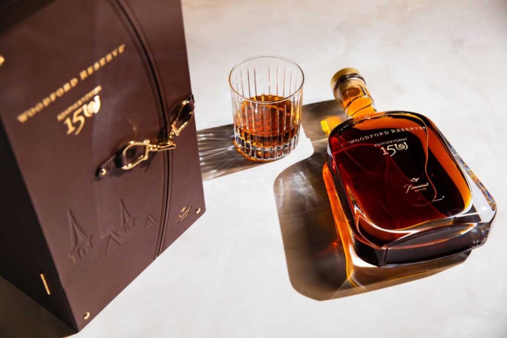 Woodford Reserve Kentucky Derby 150 limited edition 15000 dollar bottle