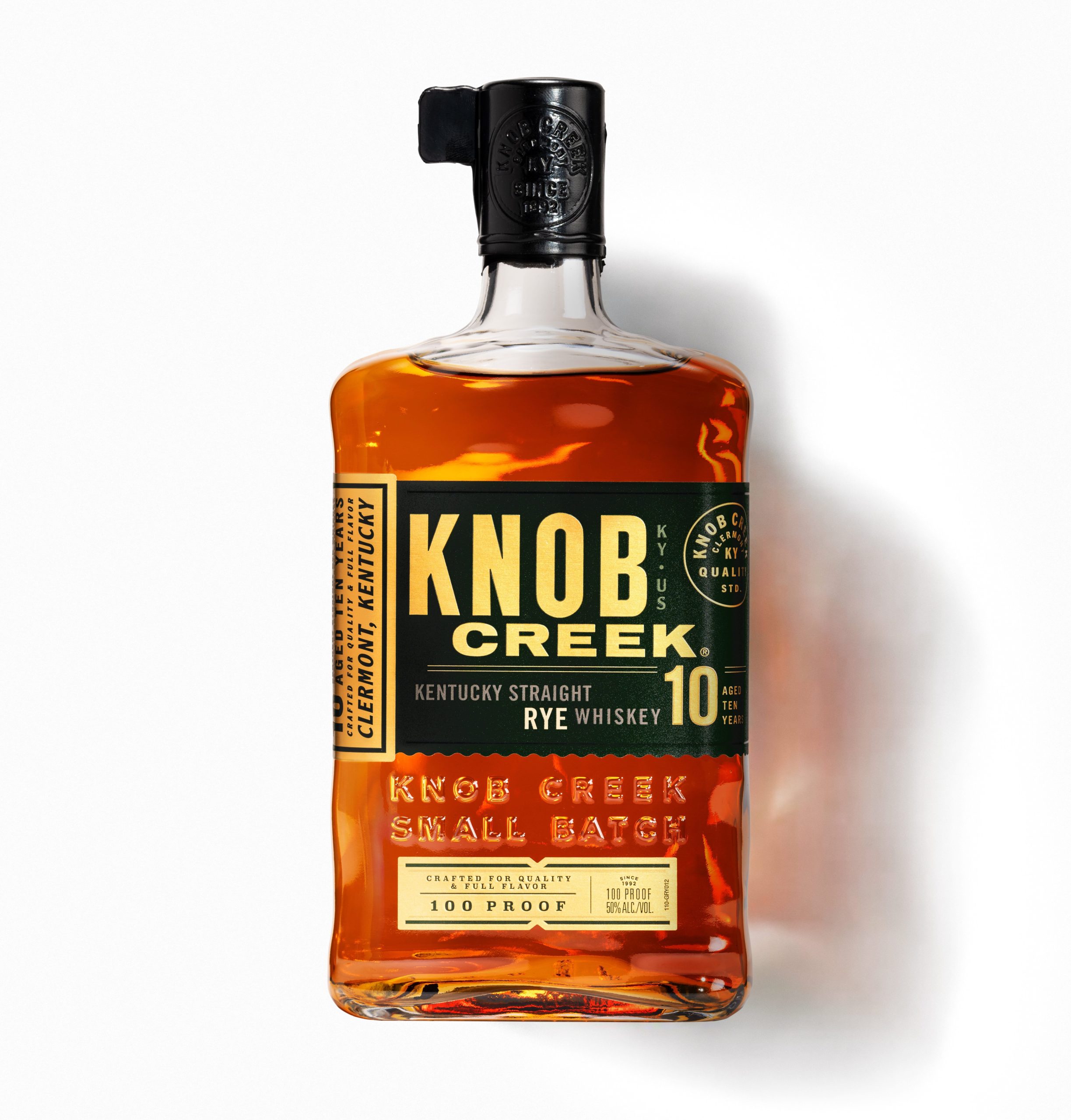 Knob Creek 10 Year Old Rye Whiskey