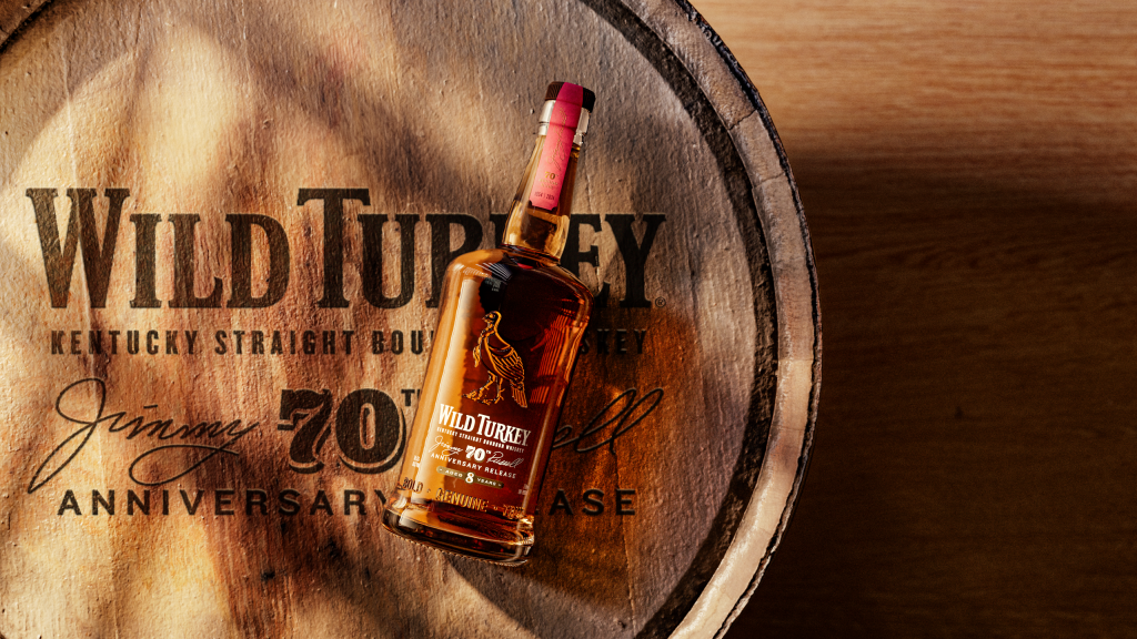 Wild Turkey 70th anniversary Jimmy Russell Bourbon Whiskey