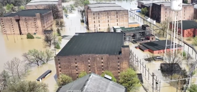 Buffalo Trace Distillery Flooding