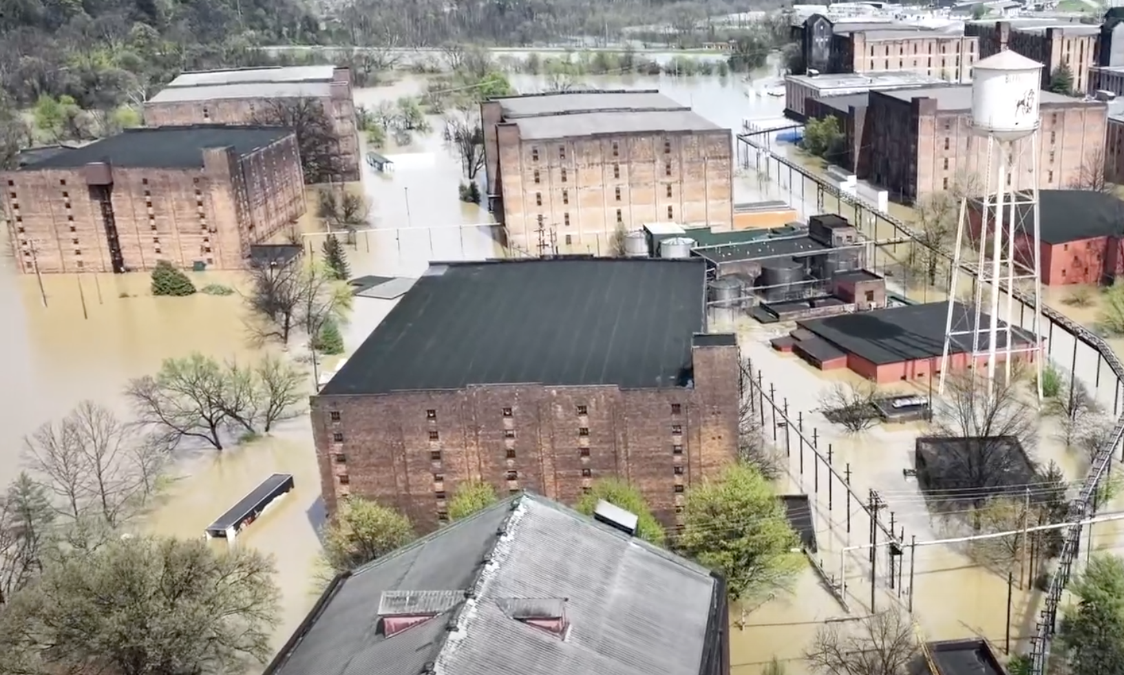 Buffalo Trace Distillery Flooding