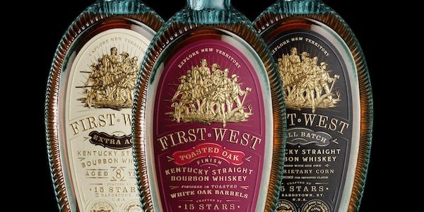 15 Stars First West Bourbon Whiskey