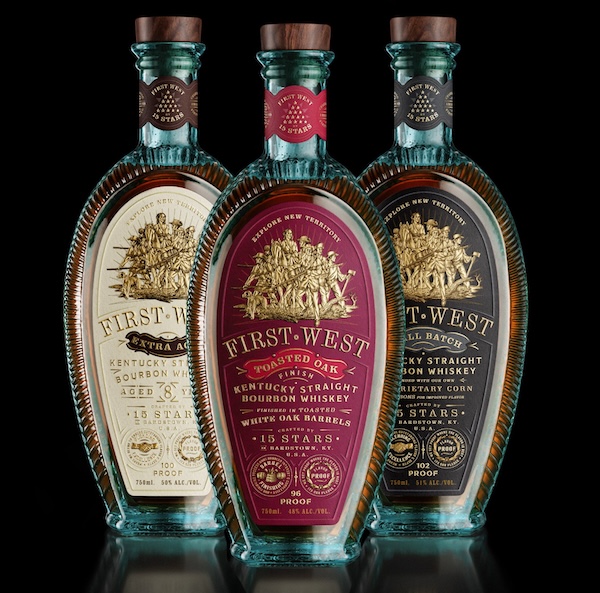 15 Stars First West Bourbon Whiskey