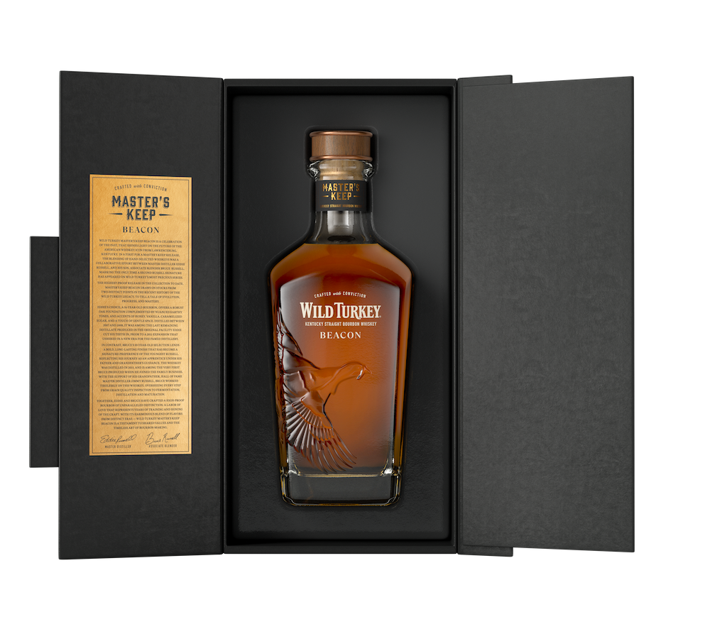 Wild Turkey Master's Keep Beacon rare 2025 bourbon whiskey
