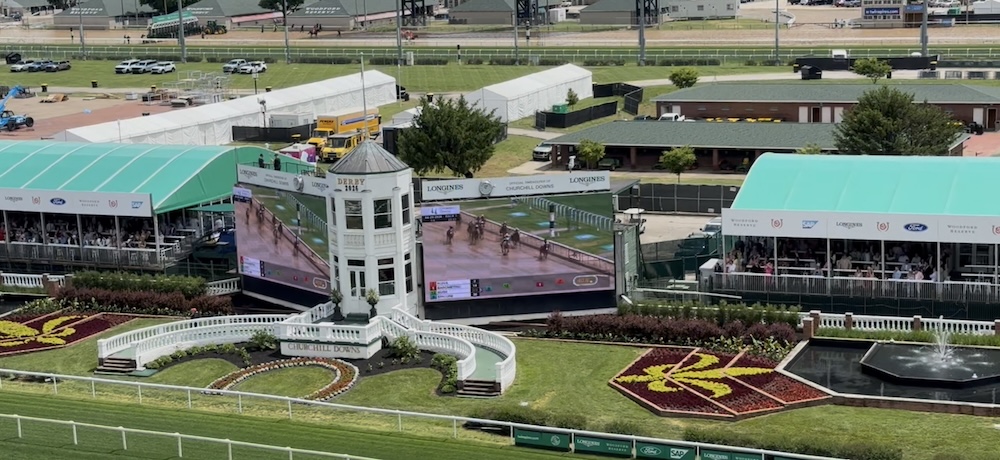 Churchill down Kentucky derby