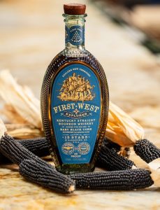 First West Explorer Baby Black Corn Bourbon 15 stars