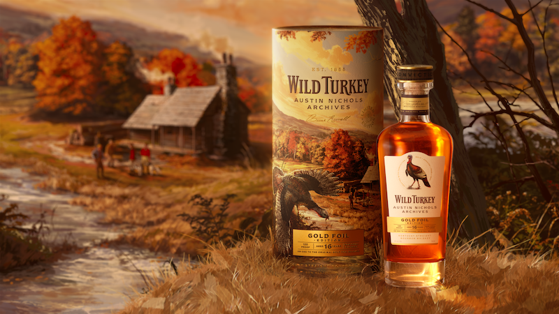 Wild Turkey Austin Nicols Archives Gold Foil 16